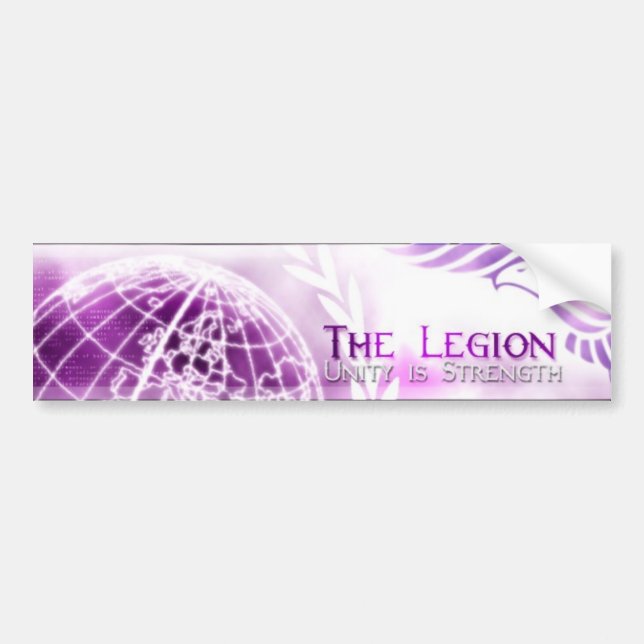 Legion Bumper Sticker (Front)
