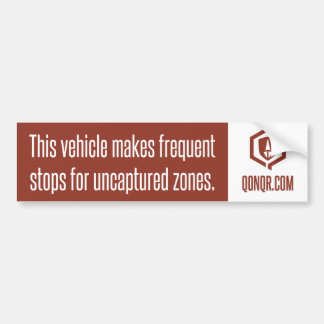 Legion Frequent Stops Bumper Sticker