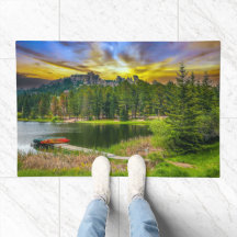 Legion Lake Custer State Park Doormat