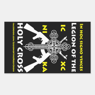 Legion of the Holy Cross Rectangular Sticker