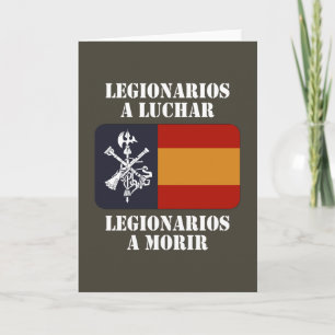 Legionarios a luchar 2 card