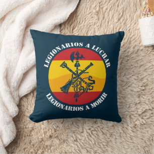 Legionarios a luchar cushion