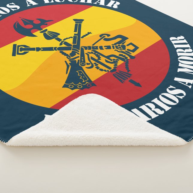 Legionarios a luchar sherpa blanket (3/4)