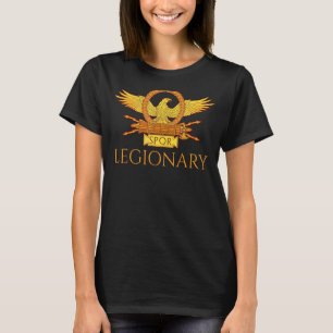 Legionary  Ancient Roman Legion Eagle Aquila  Spqr T-Shirt