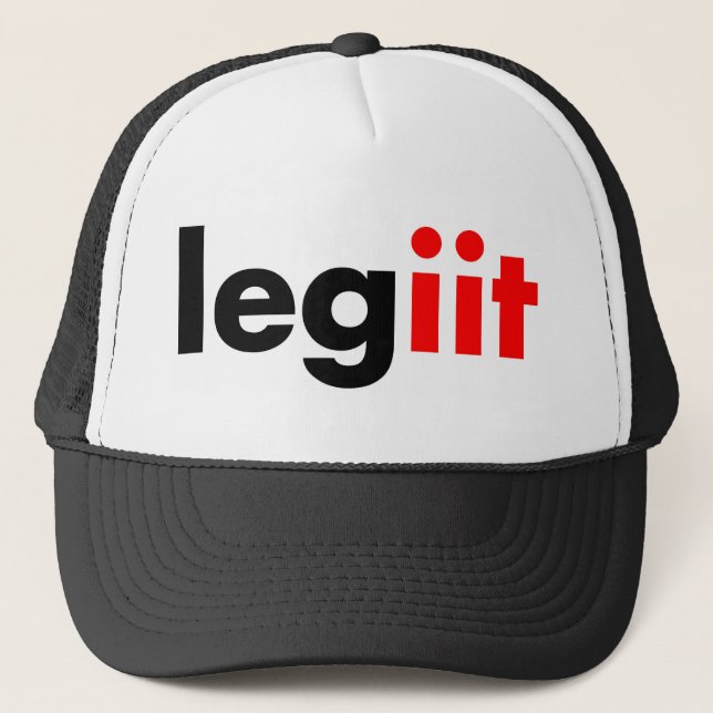 legit trucker hat (Front)