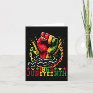 Legitimate Juneteenth 1865 Card