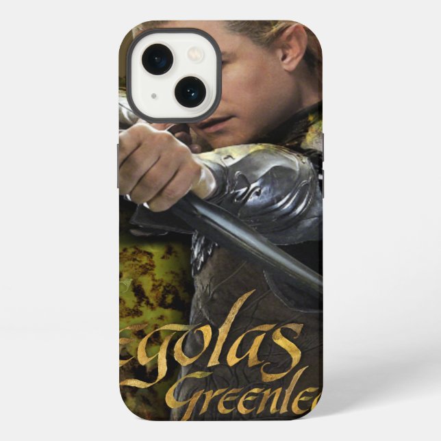 LEGOLAS GREENLEAF™ Drawing Bow Graphic iPhone Case (Back)