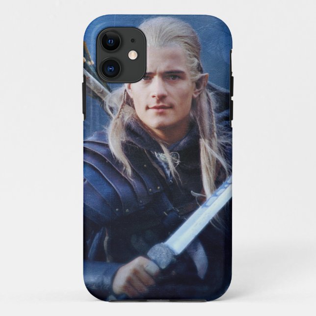 LEGOLAS GREENLEAF™ in Blue Case-Mate iPhone Case (Back)
