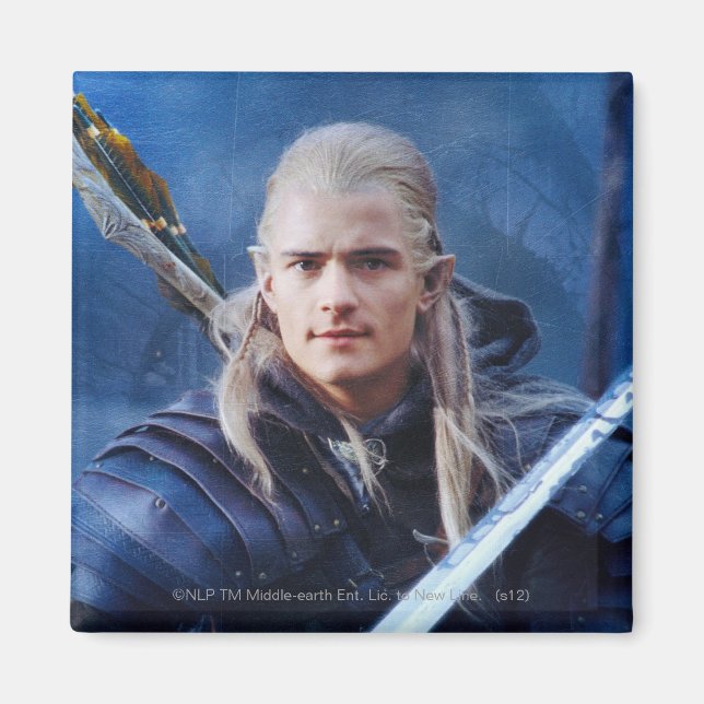 LEGOLAS GREENLEAF™ in Blue Magnet (Front)