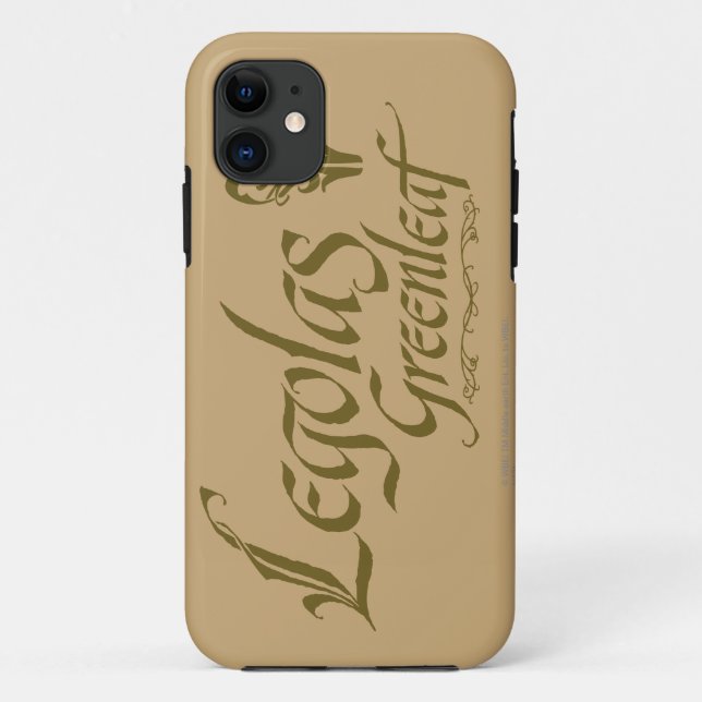 LEGOLAS GREENLEAF™ Name Case-Mate iPhone Case (Back)