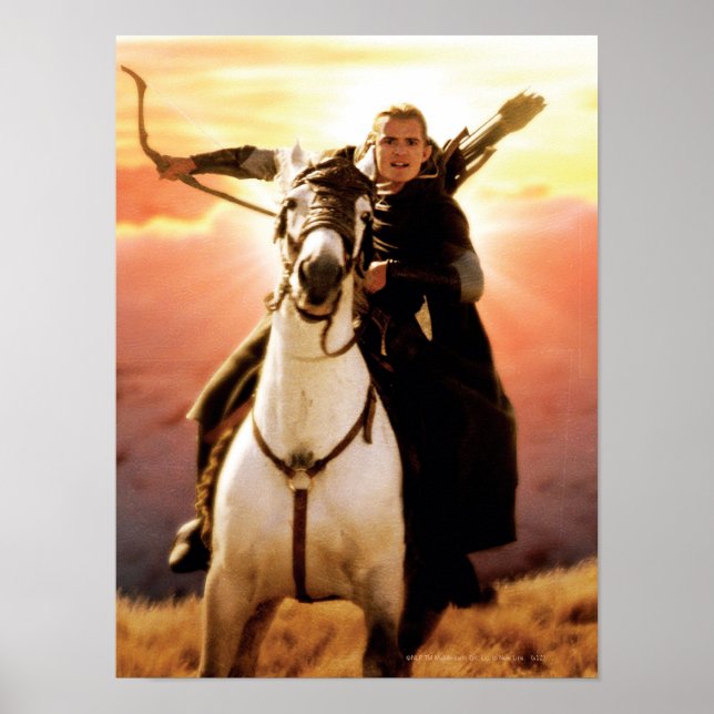 LEGOLAS GREENLEAF™  on Horseback Poster (Front)