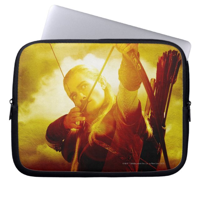 LEGOLAS GREENLEAF™ Shooting Arrow Laptop Sleeve (Front)