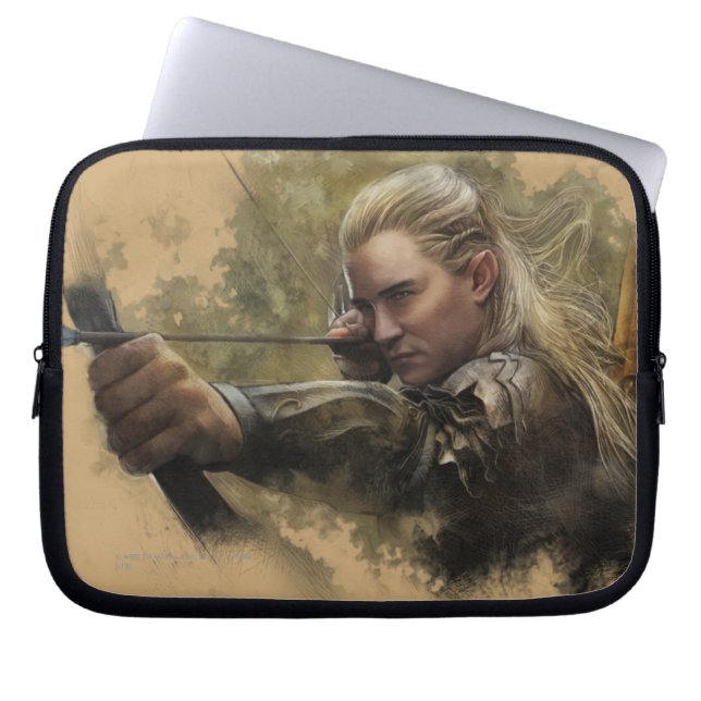 LEGOLAS GREENLEAF™ Sketch Laptop Sleeve (Front)