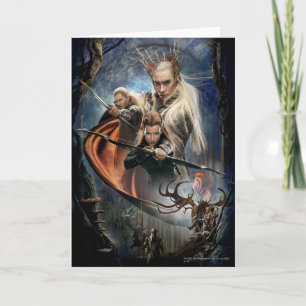 LEGOLAS GREENLEAF™, TAURIEL™, and Thranduil Card