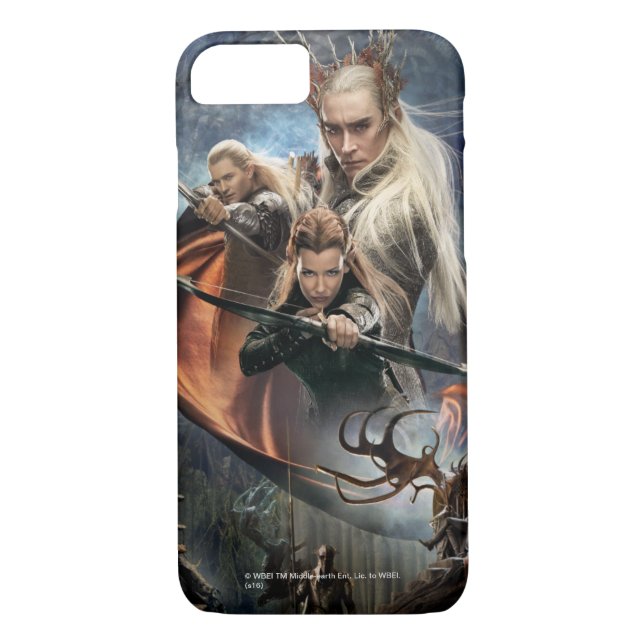 LEGOLAS GREENLEAF™, TAURIEL™, and Thranduil Case-Mate iPhone Case (Back)