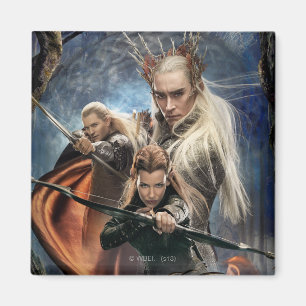 LEGOLAS GREENLEAF™, TAURIEL™, and Thranduil Magnet