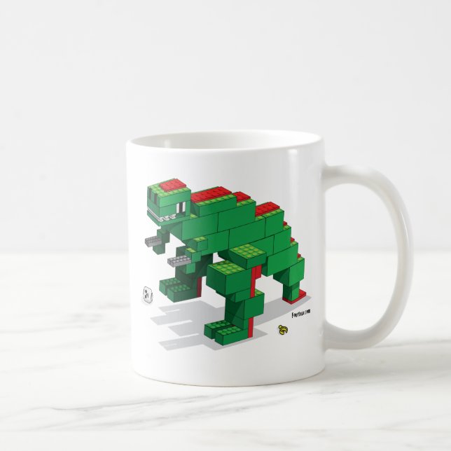 Legosaurus Coffee Mug (Right)