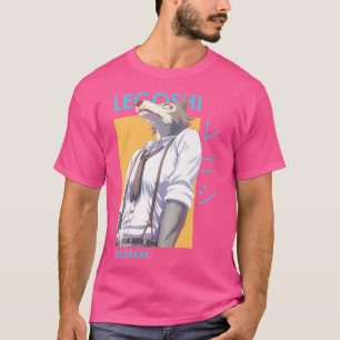 Legoshi Beastars Wolf Card Anime T-Shirt