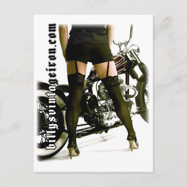 Legs & Iron Postcard (Front)