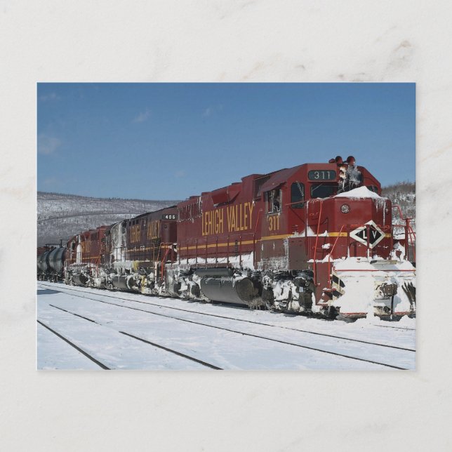 Lehigh Valley, EMD Postcard (Front)