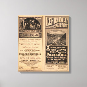 Lehigh Valley Railroad Canvas Print