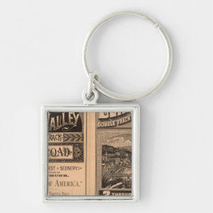 Lehigh Valley Railroad Key Ring