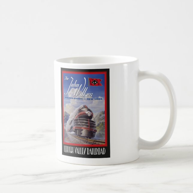 Lehigh Valley Railroad Mug (Right)