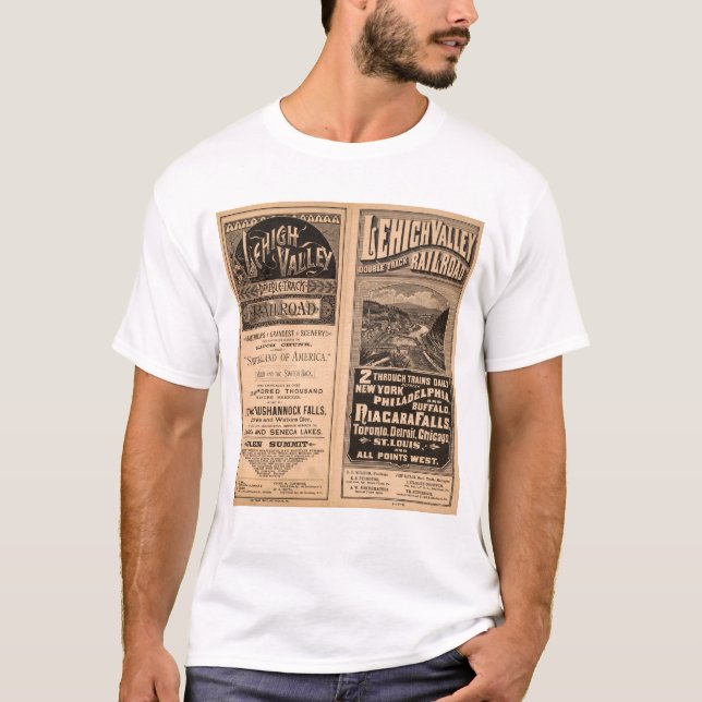 Lehigh Valley Railroad T-Shirt (Front)