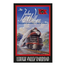 Lehigh Valley Streamliner Poster