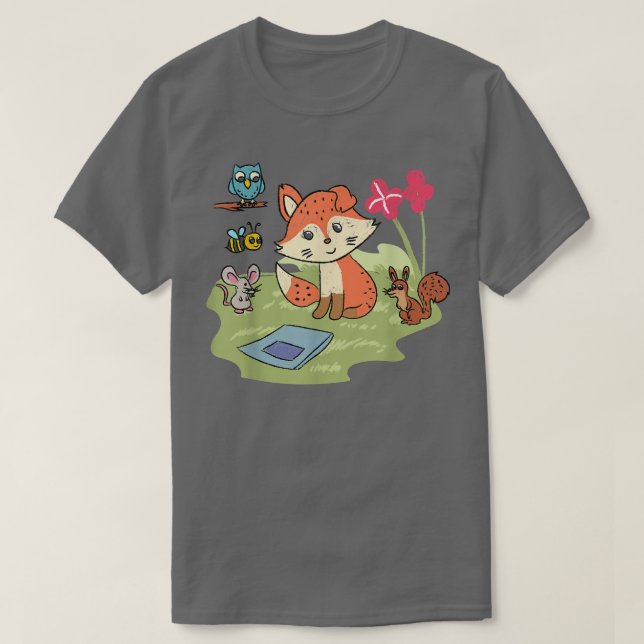 Lei LuThe Floppy Ear FoAnd Friends 527  T-Shirt (Design Front)