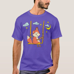 Lei LuThe Floppy Ear FoCute Fo On A Swing Original T-Shirt