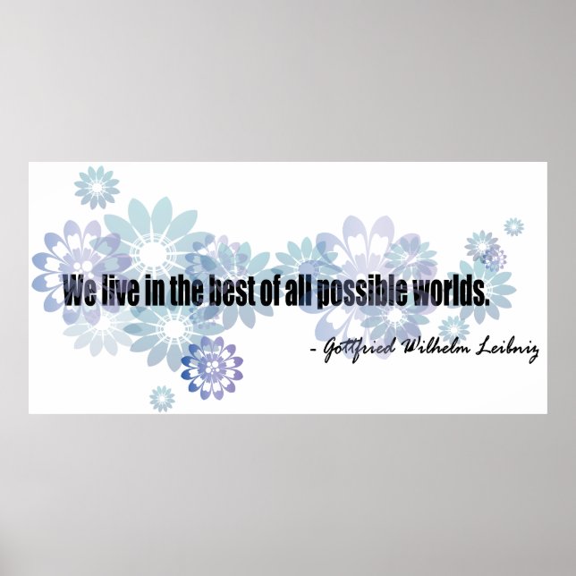 Leibniz Poster (Front)