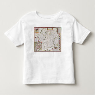 Leicester, engraved by Jodocus Hondius Toddler T-Shirt