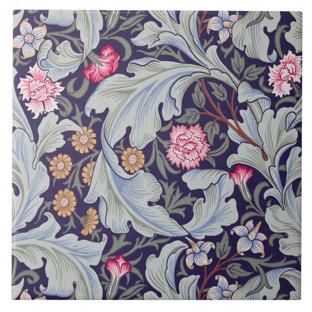 Leicester, William Morris Tile (Front)