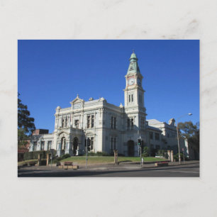Leichardt Town Hall Postcard