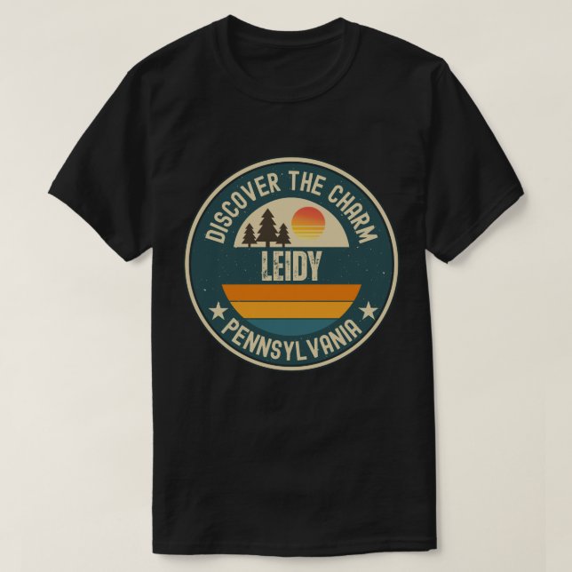 Leidy, Pennsylvania T-Shirt (Design Front)