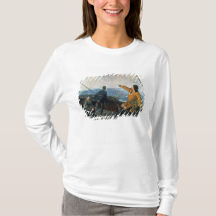Leif Eriksson  sights land in America, 1893 T-Shirt