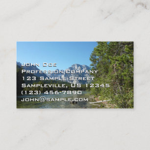 Leigh Lake at Grand Teton National Park Business Card