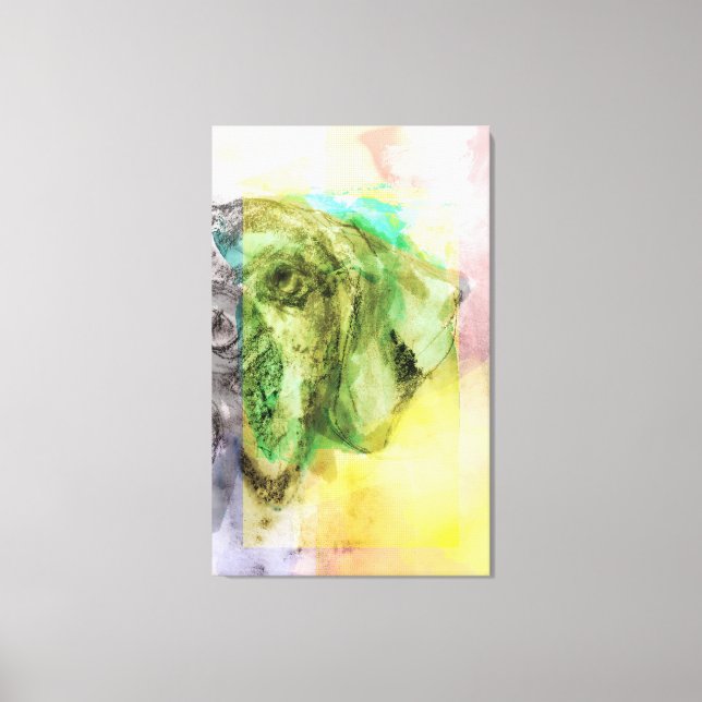 Leinwandbild Dogge Canvas Print (Front)