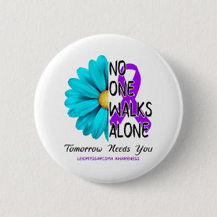 Leiomyosarcoma Awareness Month Ribbon Gifts 6 Cm Round Badge