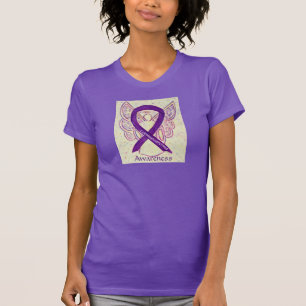 Leiomyosarcoma Awareness Ribbon Angel Shirt
