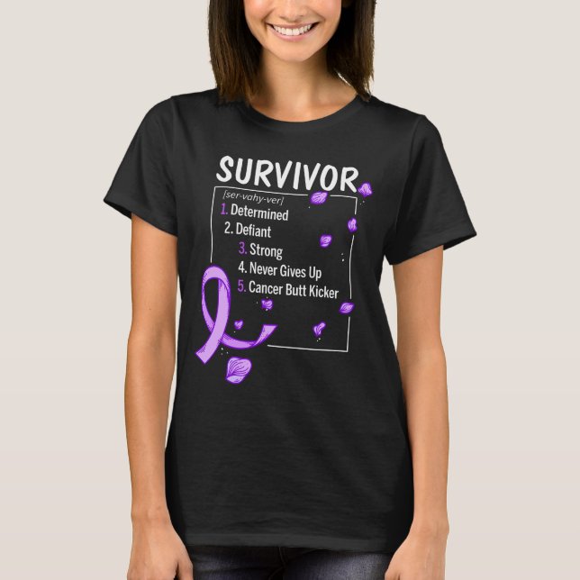 leiomyosarcoma survivor definition T-Shirt (Front)