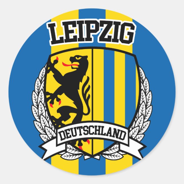 Leipzig Classic Round Sticker (Front)