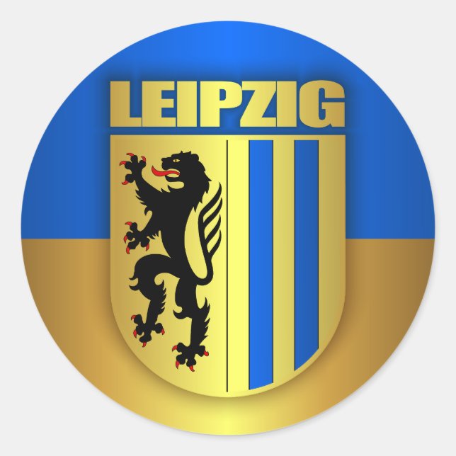 Leipzig Classic Round Sticker (Front)