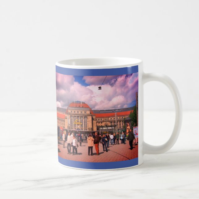 Leipzig Hauptbahnhof Coffee Mug (Right)