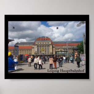 Leipzig Hauptbahnhof Poster