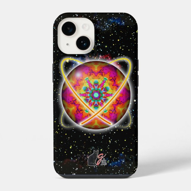 Lektron Orbz iPhone Case (Back)