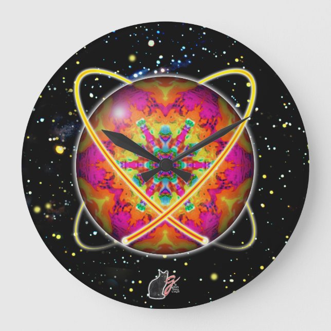 Lektron Orbz Large Clock (Front)