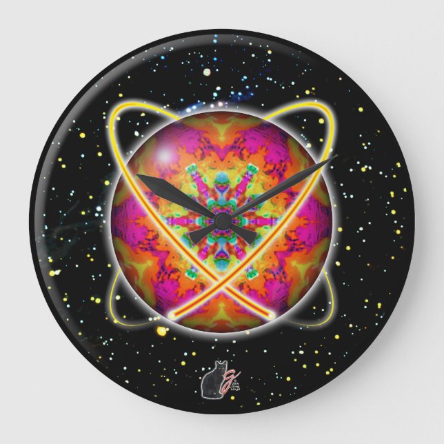 Lektron Orbz Large Clock (Front)