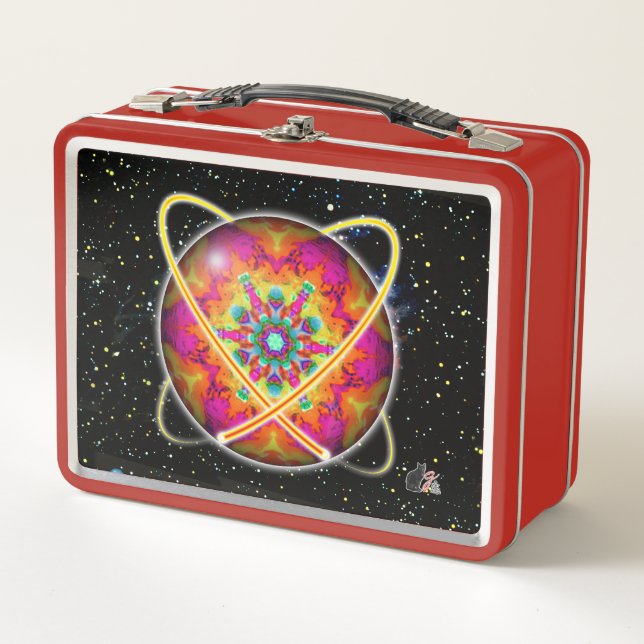 Lektron Orbz Metal Lunch Box (Front)